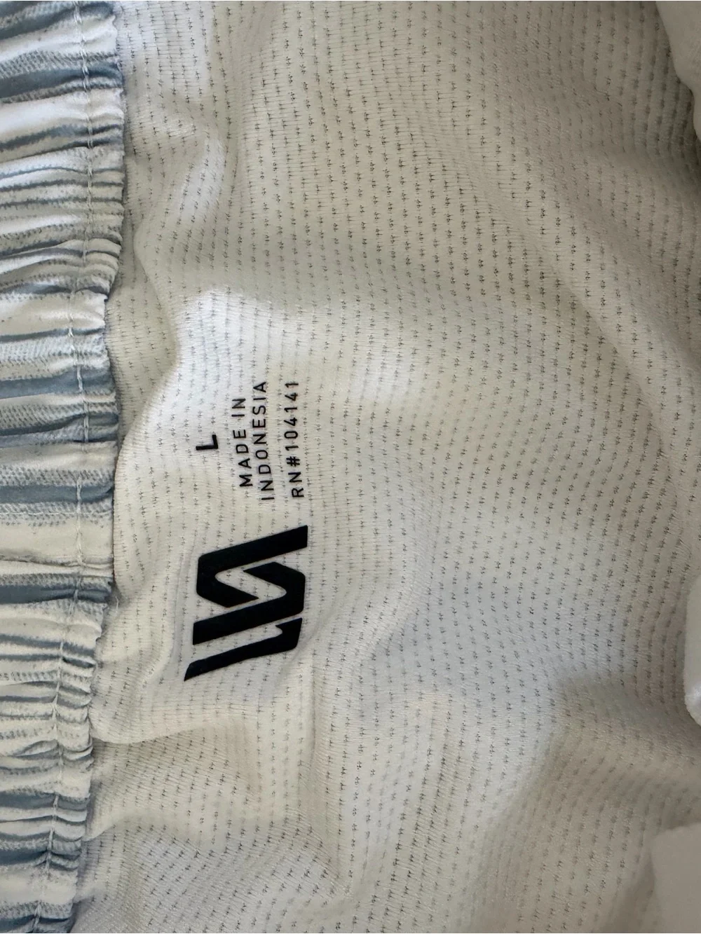 Vrst Light Blue Striped Men’s Swim short